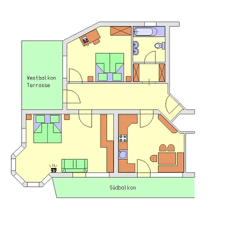 Apartmán Hubertus Ischgl