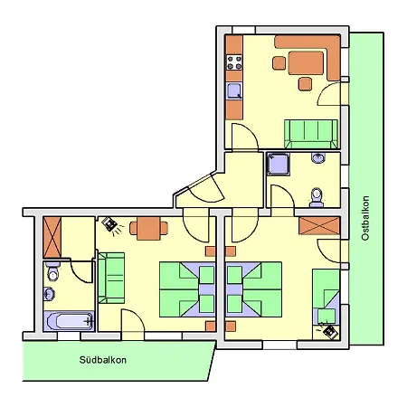Hubertus Apartament *