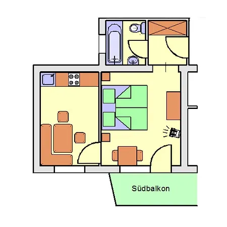Hubertus Apartament Ischgl